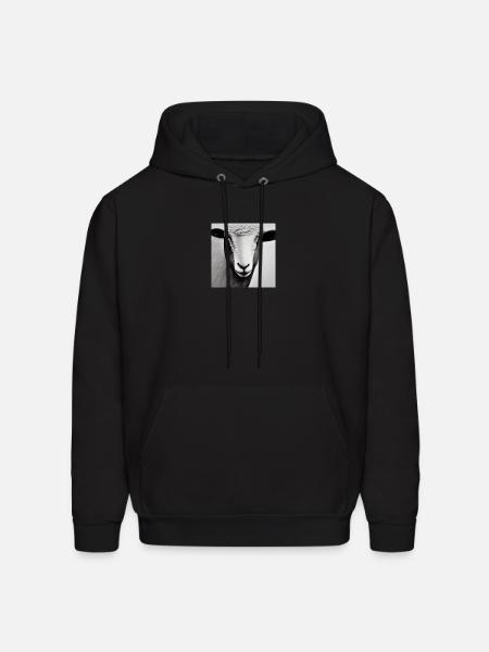 Lamb - Men's Hoodie - black