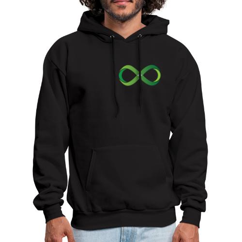 Unity Bands Front and Back with logo and slogan - Men's Hoodie