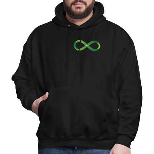 Unity Bands Front and Back with logo and slogan - Men's Hoodie