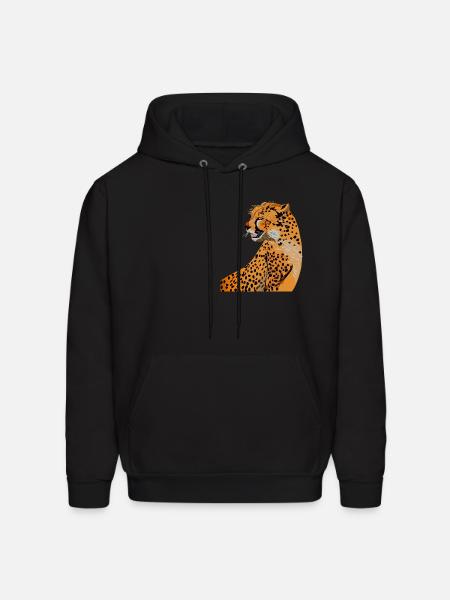 Cheetah - Men's Hoodie - black