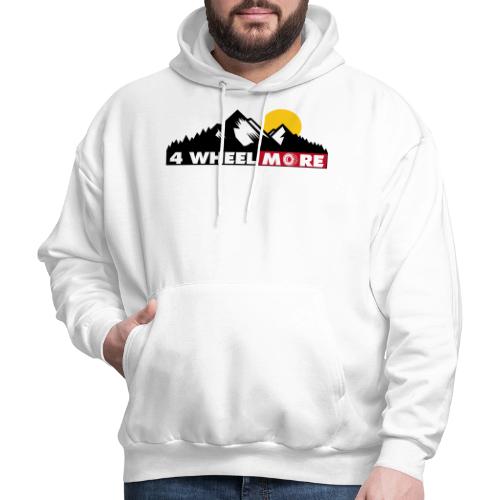 4 wheel More Logo - Men's Hoodie