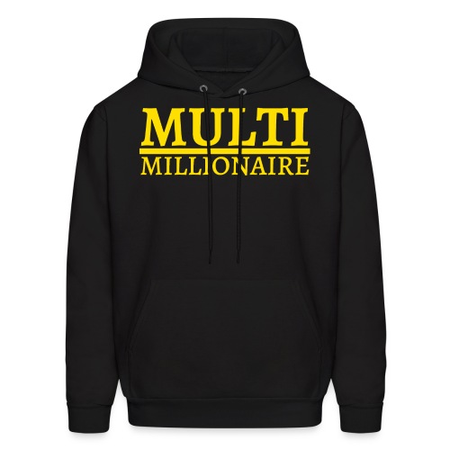 Multi Millionaire (Yellow Gold color) - Men's Hoodie