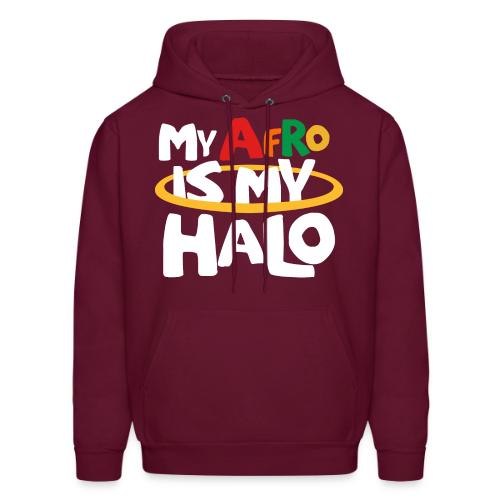 MY AFRO IS MY HALO (MULTI) - Men's Hoodie