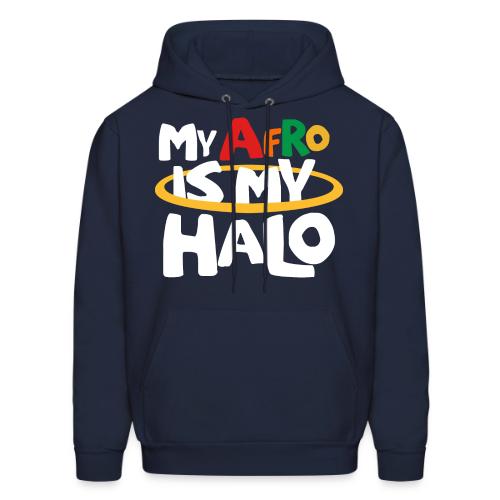 MY AFRO IS MY HALO (MULTI) - Men's Hoodie