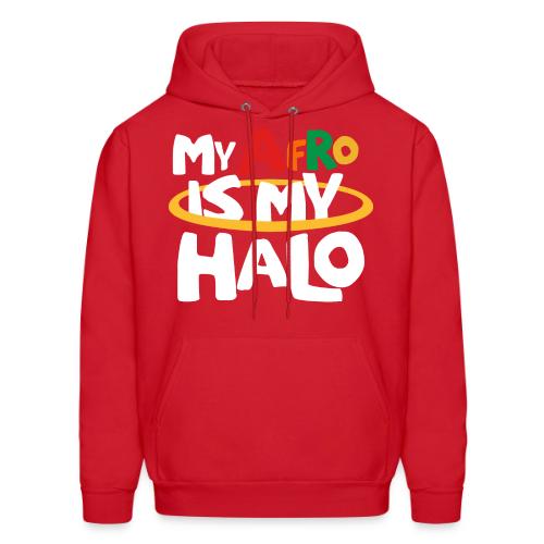 MY AFRO IS MY HALO (MULTI) - Men's Hoodie