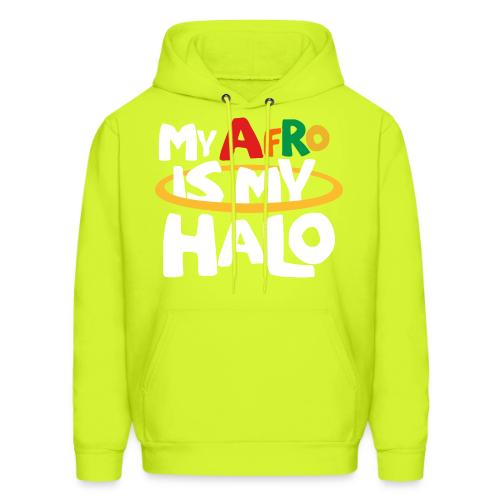 MY AFRO IS MY HALO (MULTI) - Men's Hoodie