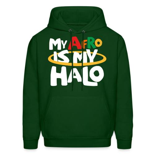 MY AFRO IS MY HALO (MULTI) - Men's Hoodie