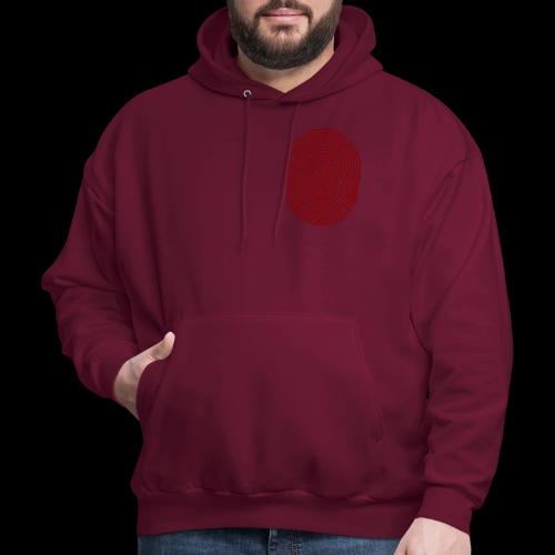 red_fingerprint - Men's Hoodie