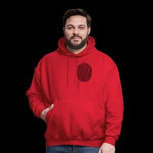 Black Fingerprint Hoodie