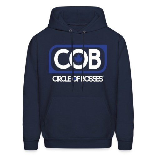 finished cob logo - Men's Hoodie