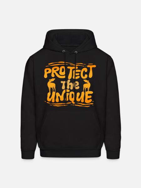 Okapi Protect The Unique - Men's Hoodie - black