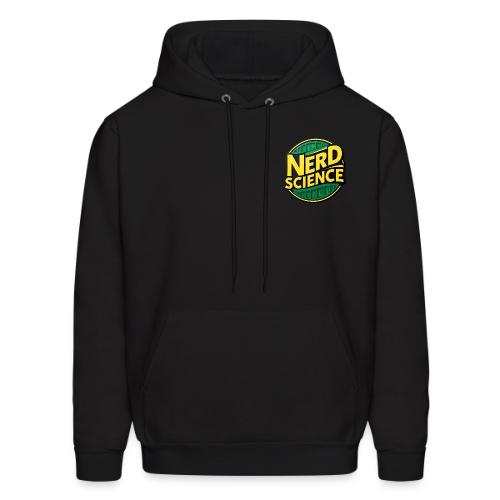 Nerd Science Logo men's hoodie