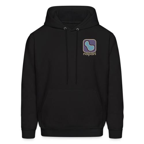 napari pocket logo light design - Men's Hoodie
