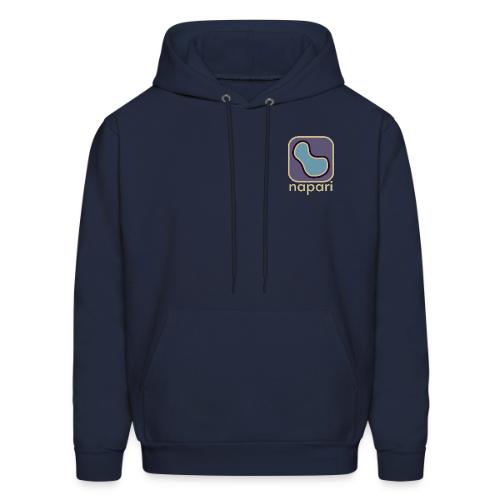 napari pocket logo light design - Men's Hoodie