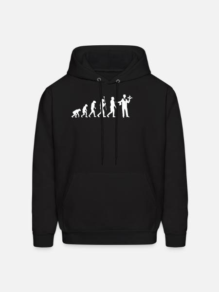 waiter - Men's Hoodie - black