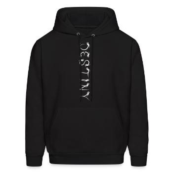 Destiny - Men's Hoodie - black - Front - Elias (183cm)