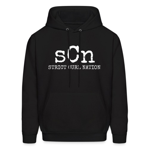 Strict curl nation logo - Men's Hoodie
