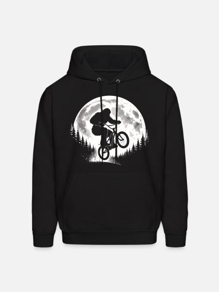 Bigfoot BMX Jump - Men's Hoodie - black