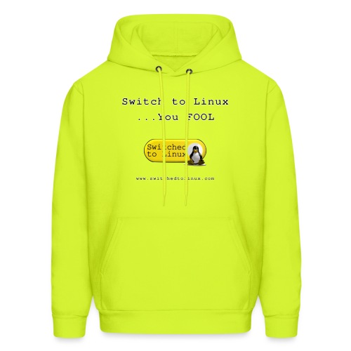 Switch to Linux You Fool - Men's Hoodie