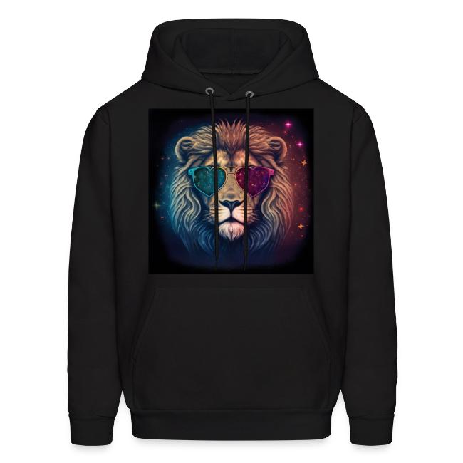 Jesus Lion of Judah wearing love glasses