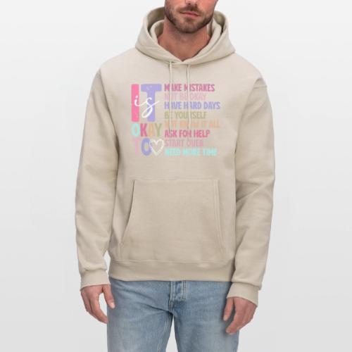 Harmony Collection - It s Okay To Make Mistakes - Men's Hoodie