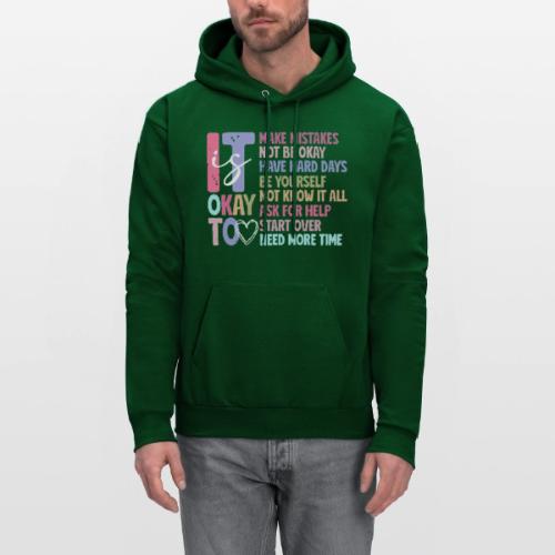 Harmony Collection - It s Okay To Make Mistakes - Men's Hoodie