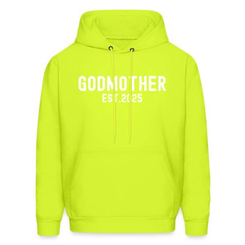 Godmother Est 2025 (distressed font) - Men's Hoodie