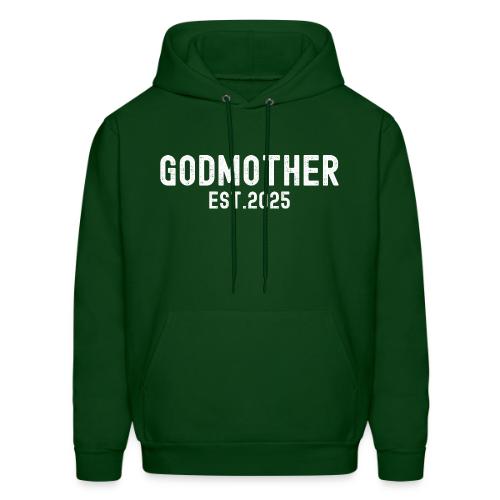 Godmother Est 2025 (distressed font) - Men's Hoodie
