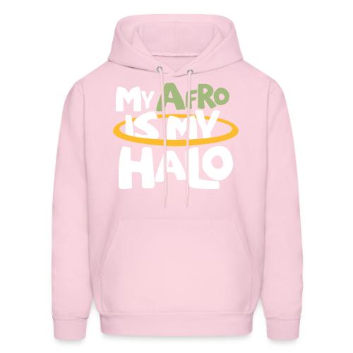 MY AFRO IS MY HALO (GREEN) - Men's Hoodie