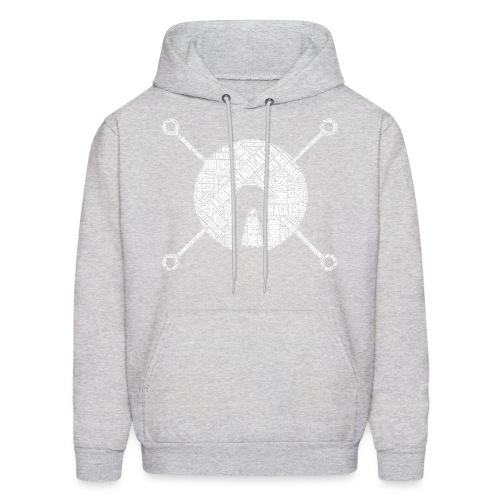Shad0w Synd1cate Word Cloud (White logo) - Men's Hoodie