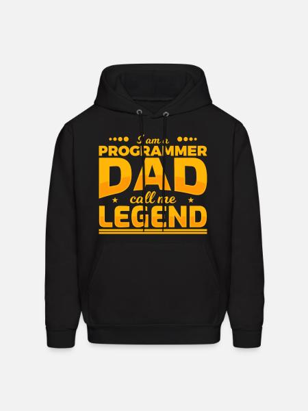 Programmer Father - Men's Hoodie - black