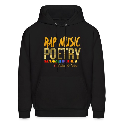 Rap Music And Poetry - Men's Hoodie