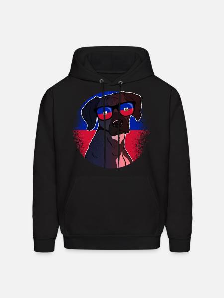 Haiti - Men's Hoodie - black