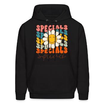 Specials Squad Art Music PE Tech Teacher Team - Men's Hoodie - black - Front - Elias (183cm)