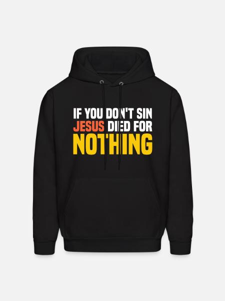 atheist - Men's Hoodie - black