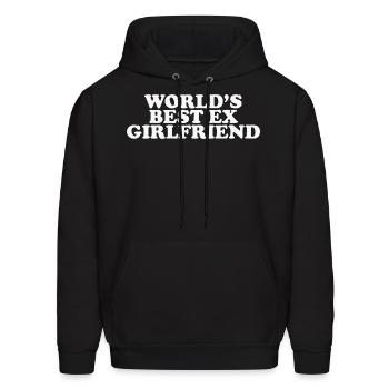 World's Best Ex Girlfriend - Men's Hoodie - black - Front - Elias (183cm)