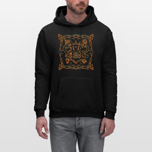 Revelation Lamb Orange - Men's Hoodie
