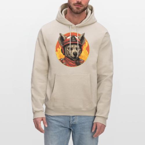 Firefighter hyena - Men's Hoodie