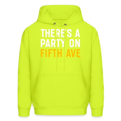 There's a Party on Fifth Ave - Men's Hoodie