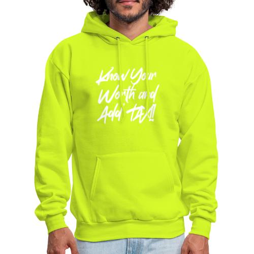 Know Your Worth - Men's Hoodie