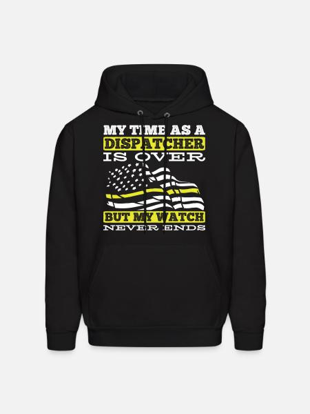 911 Dispatcher Funny - Men's Hoodie - black