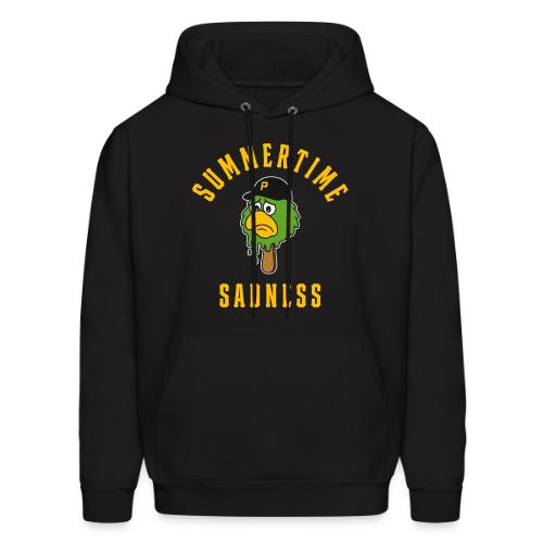 Summertime Sadness (Front Only, Full, on Black) - Men's Hoodie