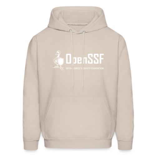 OpenSSF Logo White - Men's Hoodie