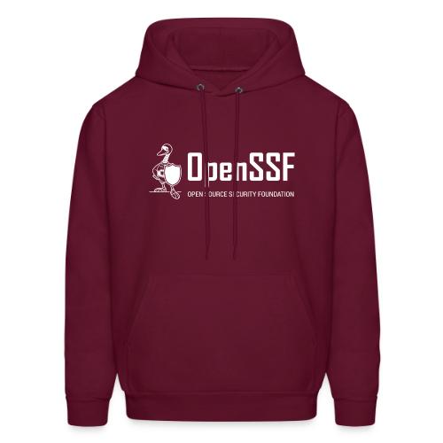 OpenSSF Logo White - Men's Hoodie