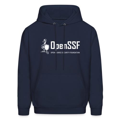 OpenSSF Logo White - Men's Hoodie
