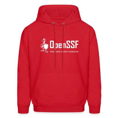 OpenSSF Logo White - Men's Hoodie