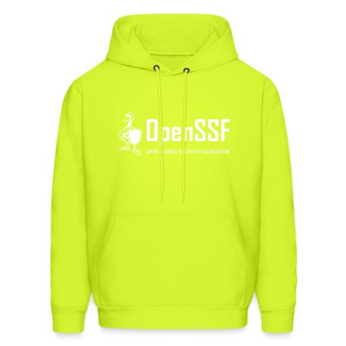 OpenSSF Logo White - Men's Hoodie