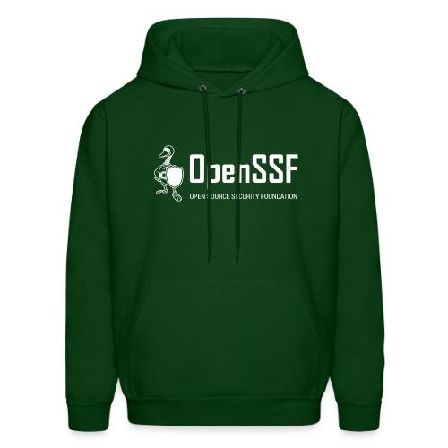 OpenSSF Logo White - Men's Hoodie