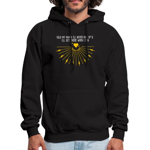 Told My Mama White and Gold - Men's Hoodie