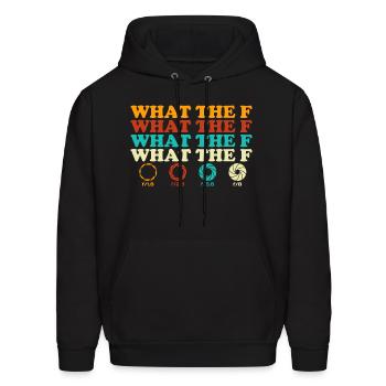 Witty Photography T-Shirt - Men's Hoodie - black - Front - Elias (183cm)